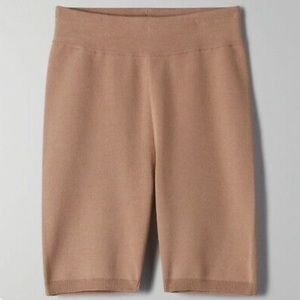 Aritzia Wilfred Mackenzie Knit Bike Shorts Small 7”